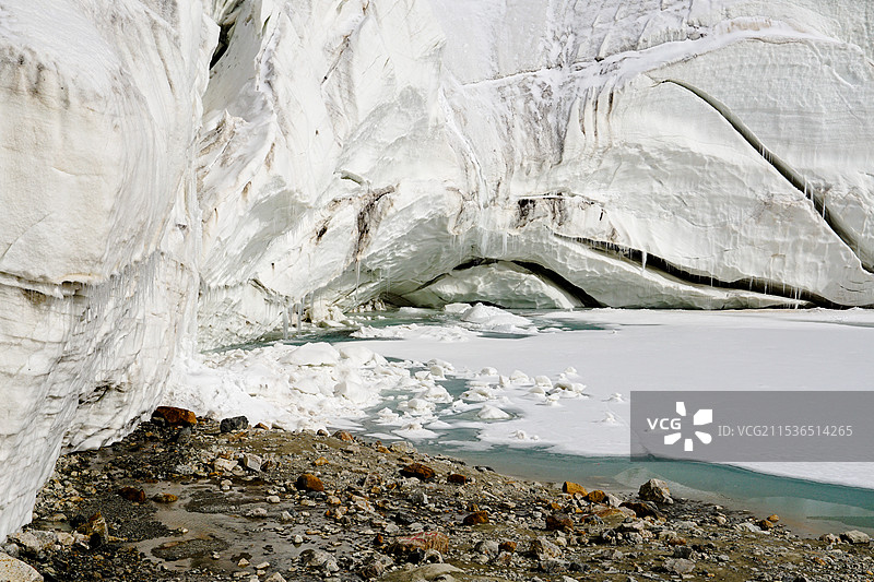 克孜勒苏柯尔克孜阿克陶县克州冰川公园景区图片素材