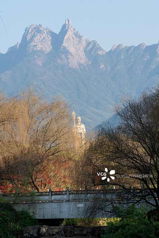 九华山地藏王菩萨图片素材