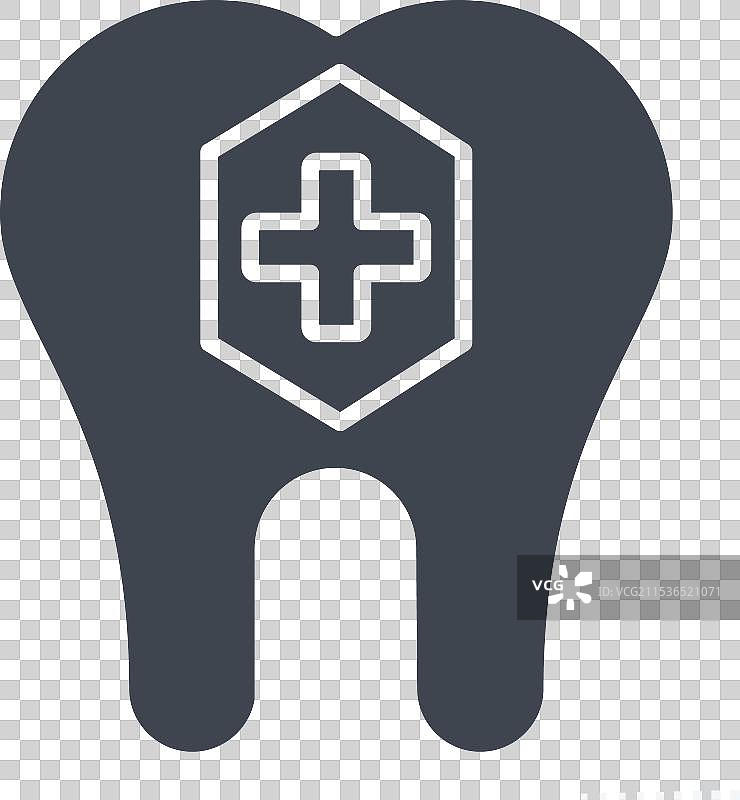 与牙医相关的氟化物图标符号图形图片素材