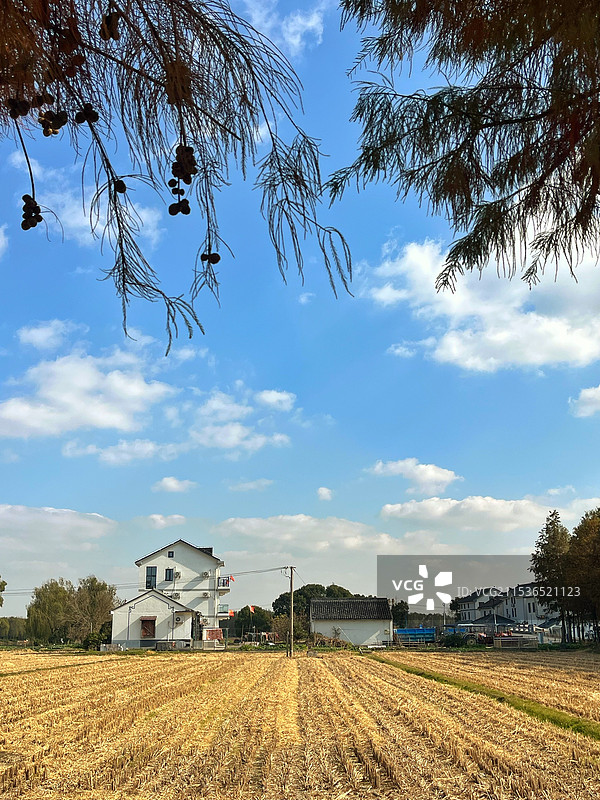 田园风光图片素材