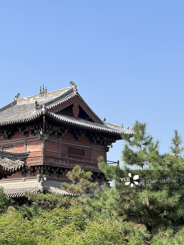 山西大同善化寺图片素材