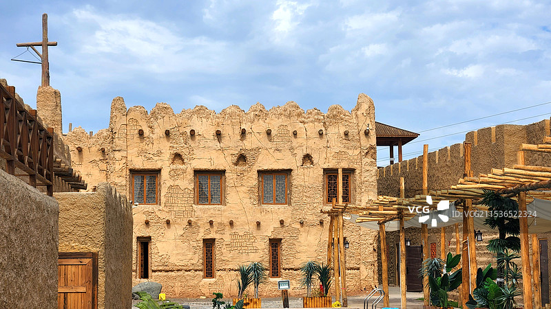 吐鲁番坎儿井民俗园图片素材