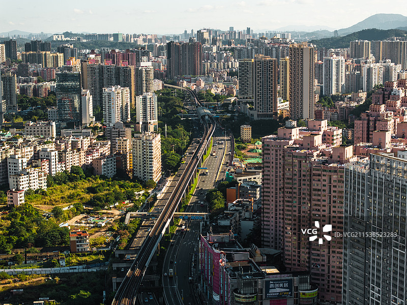 龙岗大道图片素材