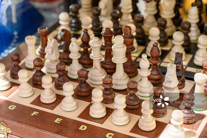 国际象棋工艺品图片素材