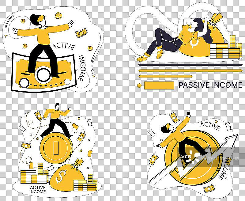 收入银行是水的储存库图片素材