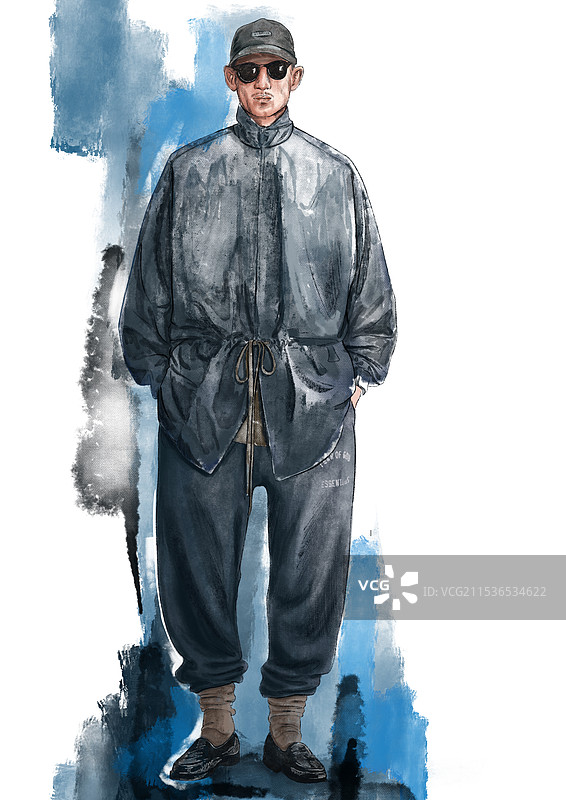 时尚插画——秀场图片素材