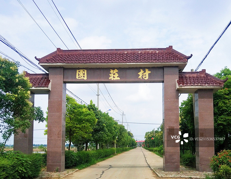 江苏省扬州市宝应县柳堡镇团庄村图片素材