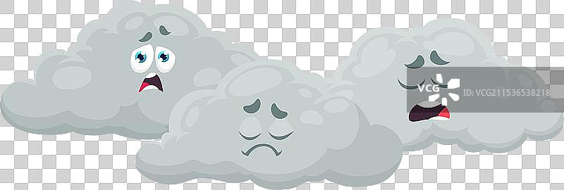 卡通云朵天气图片素材
