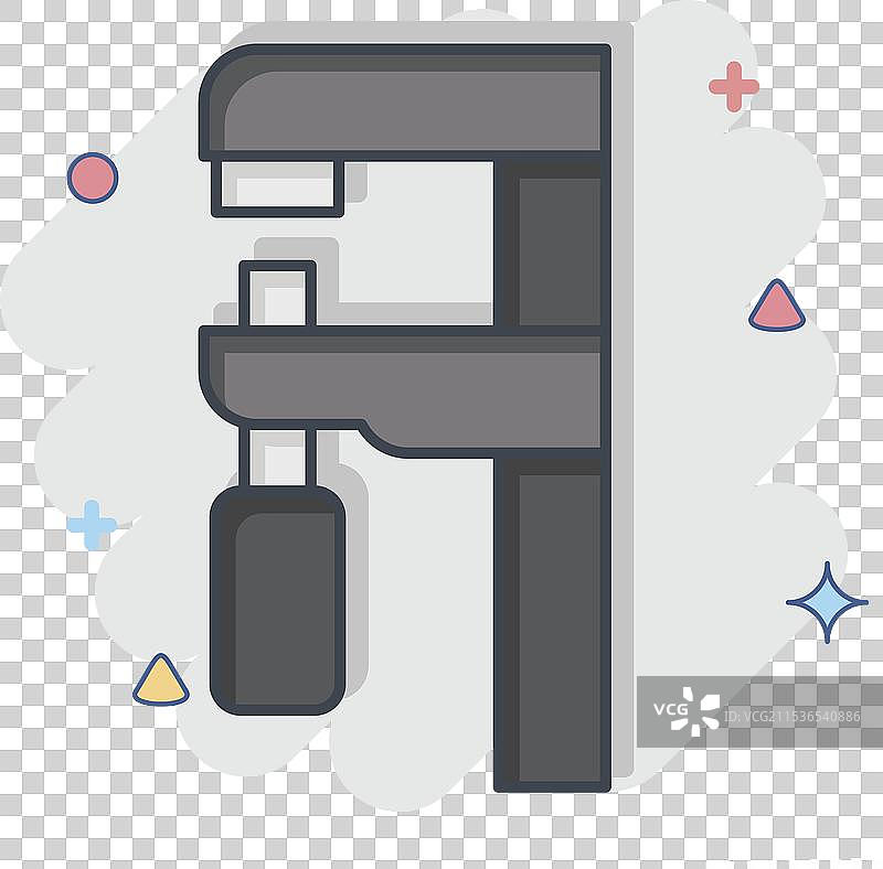 与木工相关的游标卡尺图标图片素材