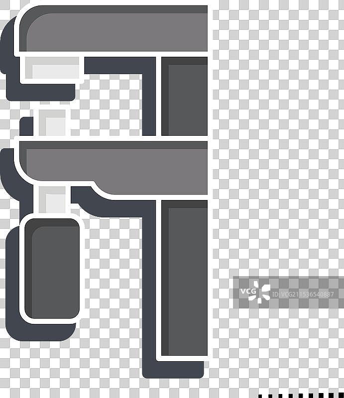 与木工相关的游标卡尺图标图片素材