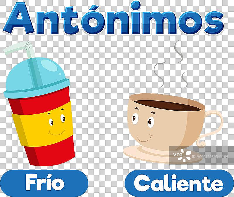 西班牙语教育：冷与热图片素材