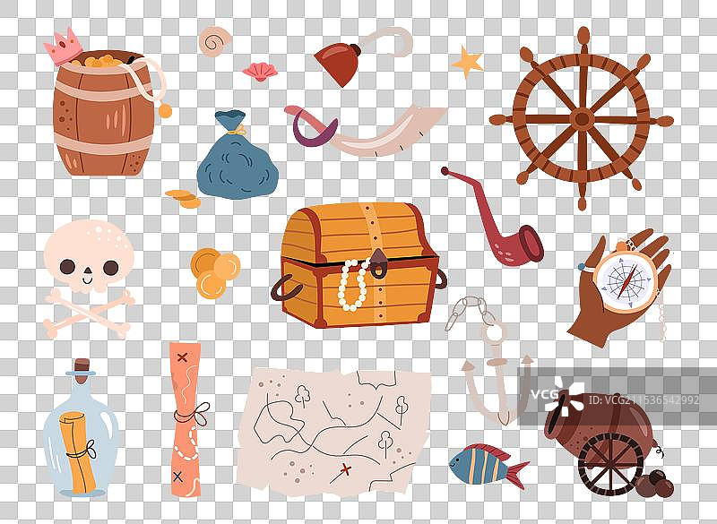 海盗冒险的科尔赛尔配件和物品图片素材