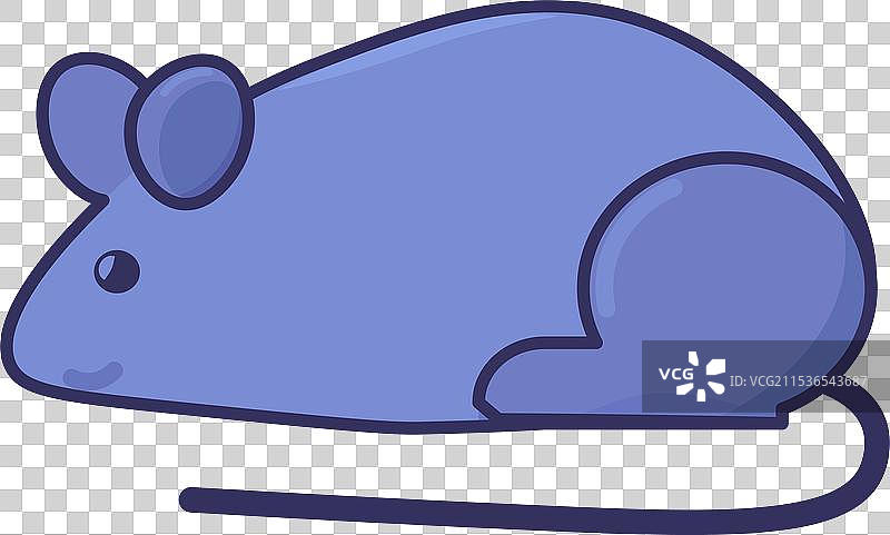 猫咪玩具，软体老鼠形状的泡沫鼠标，适合小猫玩耍图片素材