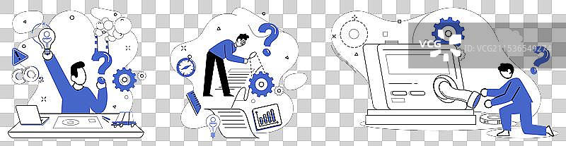 企业战略创新是指引灯塔。图片素材