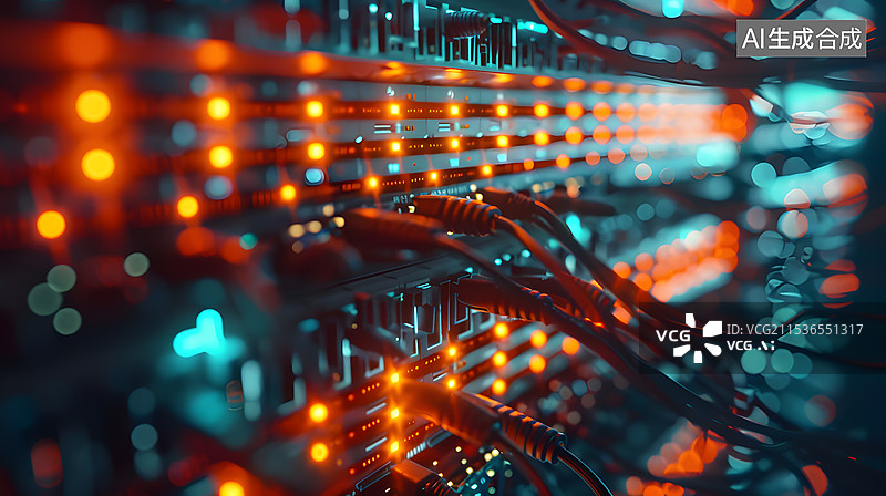 【AI数字艺术】科技手机接头图片素材