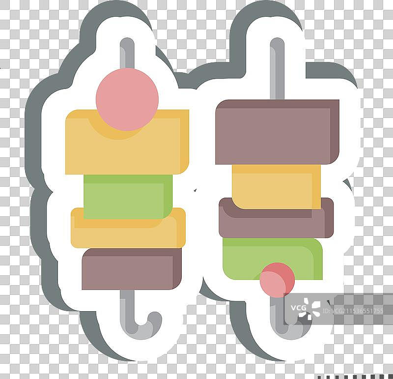 与俄罗斯相关的简单串烧贴纸图片素材