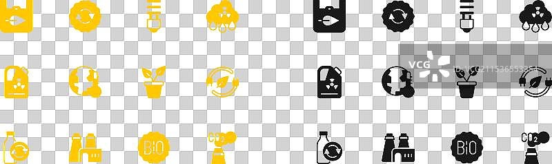 酸雨放射性云工厂图片素材