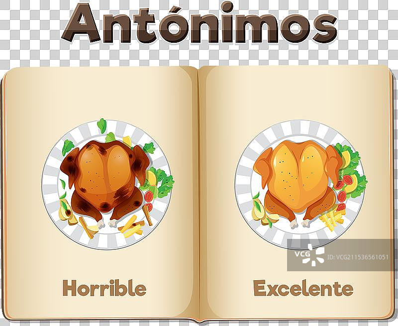 教育的反义词：糟糕和优秀图片素材