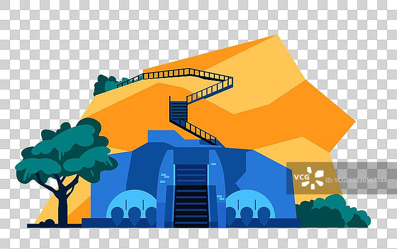 西吉里亚 - 现代扁平设计风格单图图片素材