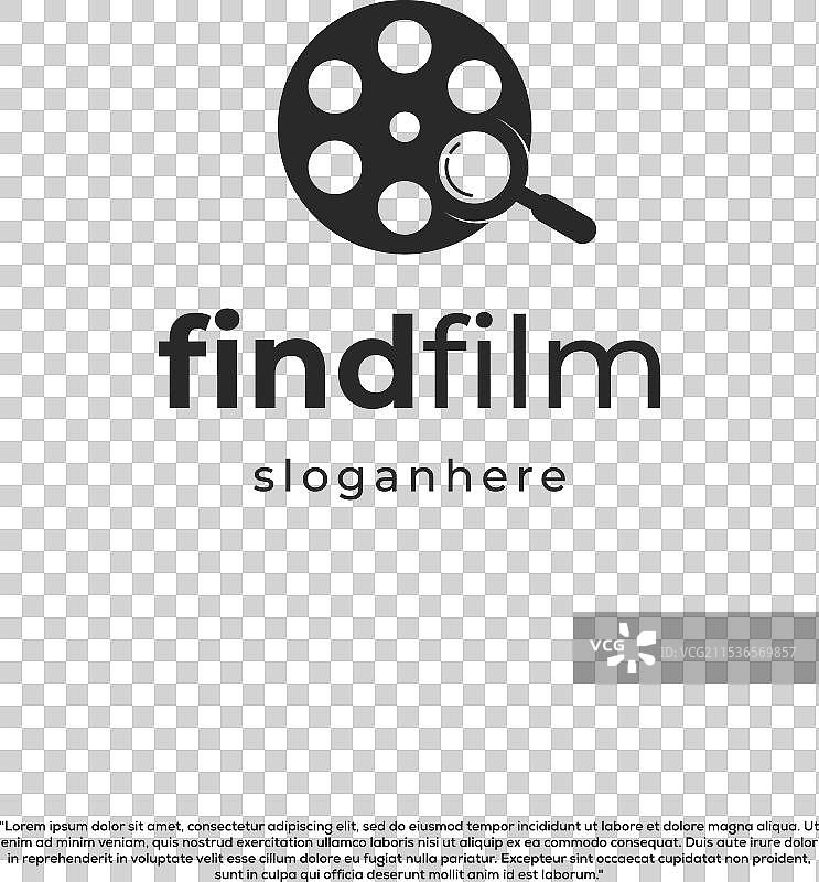 寻找电影院标志 探索电影院标志 电影胶卷图片素材