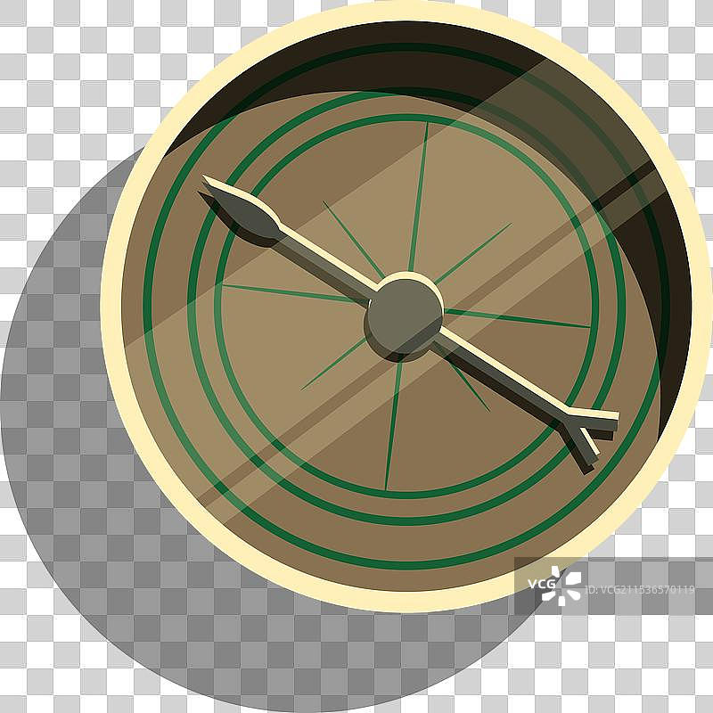 孤立的指南针图片素材