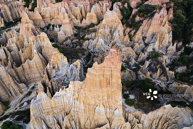 云南元谋浪巴铺土林图片素材