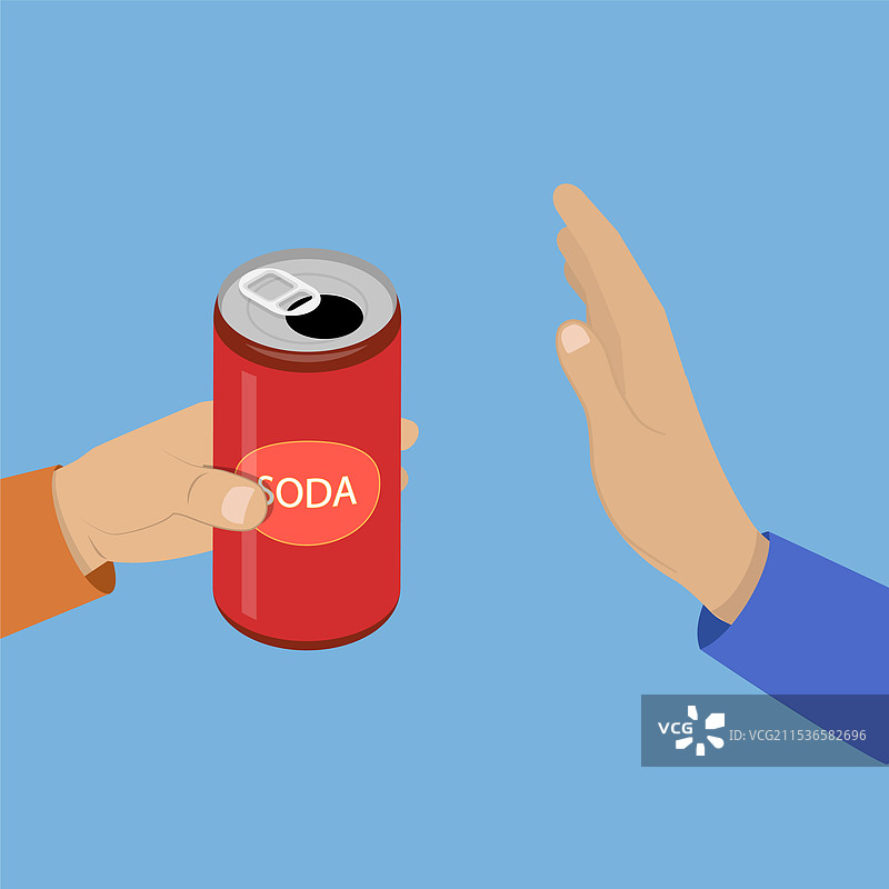 拒绝的3D等距平面图图片素材