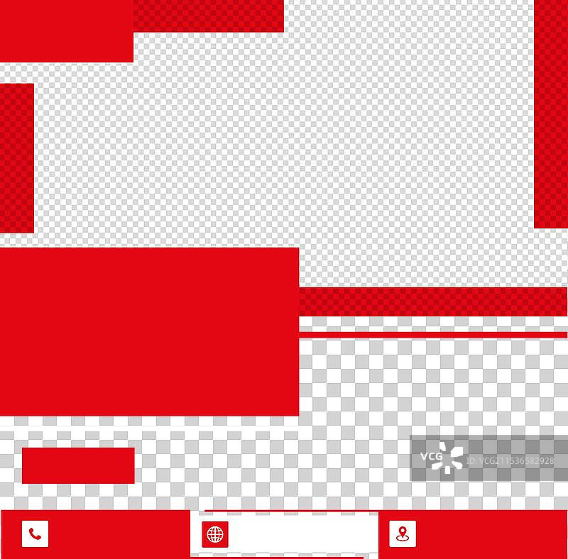 现代健身房健身推广横幅模板图片素材