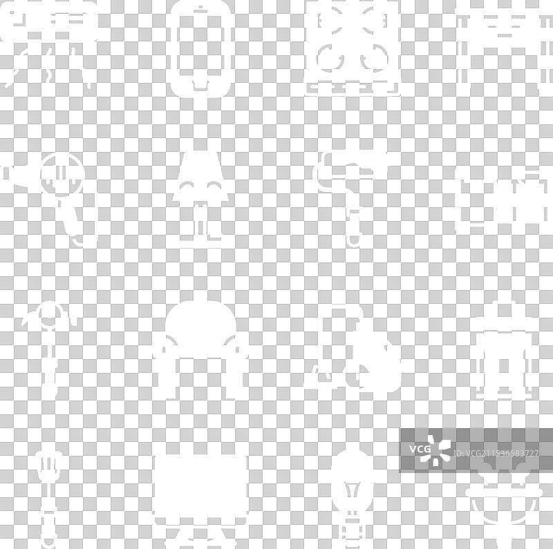 洗手盆 垃圾桶 床 煤气灶 台灯图片素材