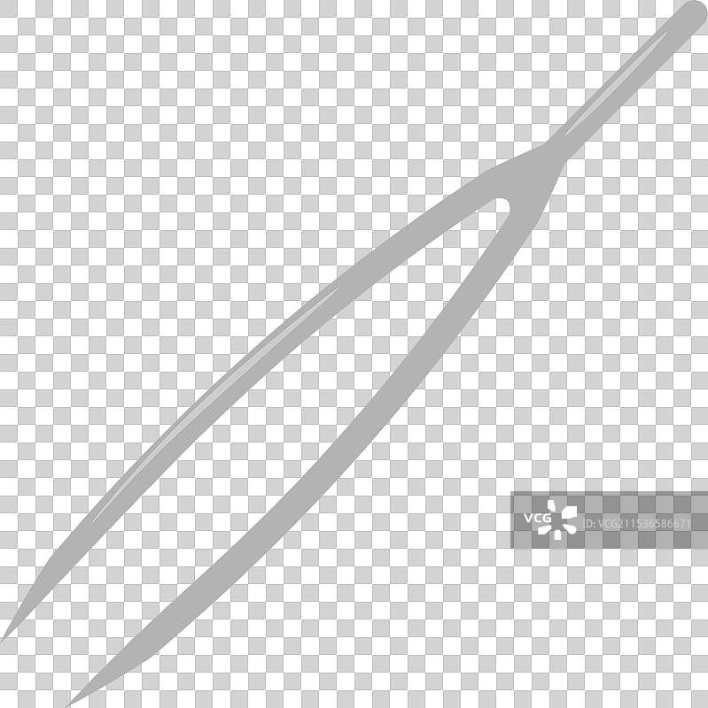 医疗镊子图标，医学与健康图片素材