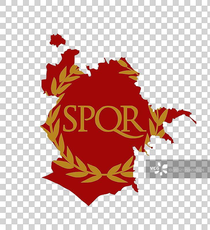 罗马城市地图轮廓图 isolated图片素材