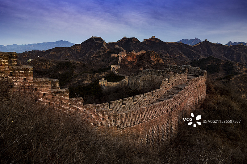 金山岭长城图片素材