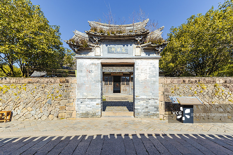 温州苍坡古村图片素材