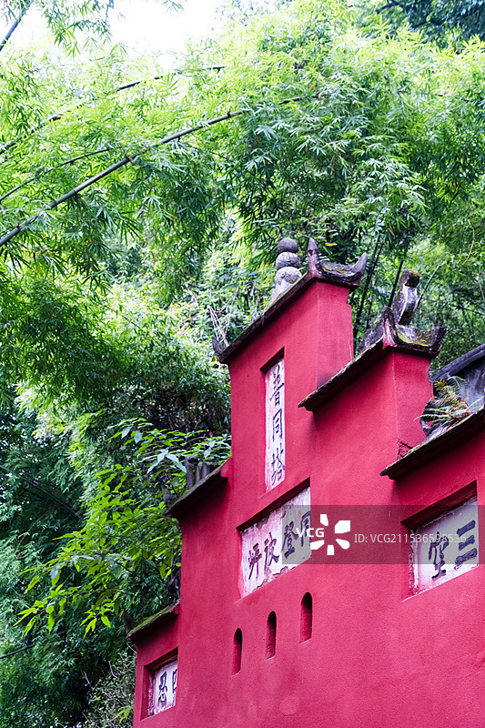 乐山乌尤寺图片素材