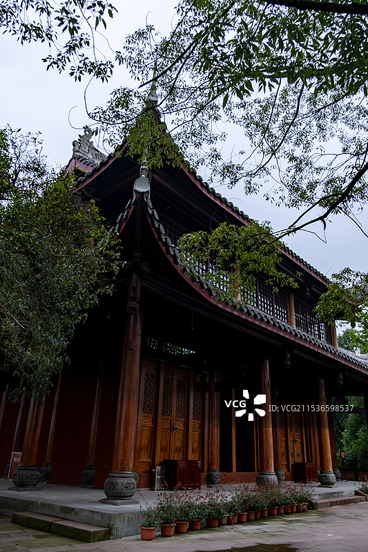 乐山乌尤寺图片素材
