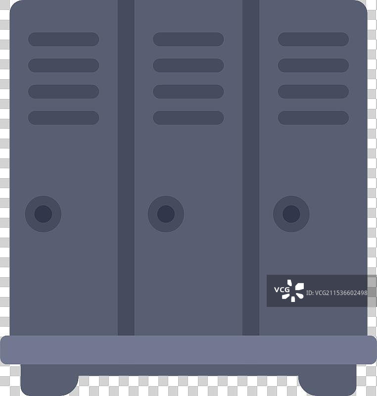 金属储物柜展示储物隔间图片素材