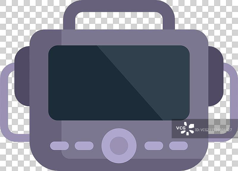 超声波机器显示医疗扫描结果图片素材