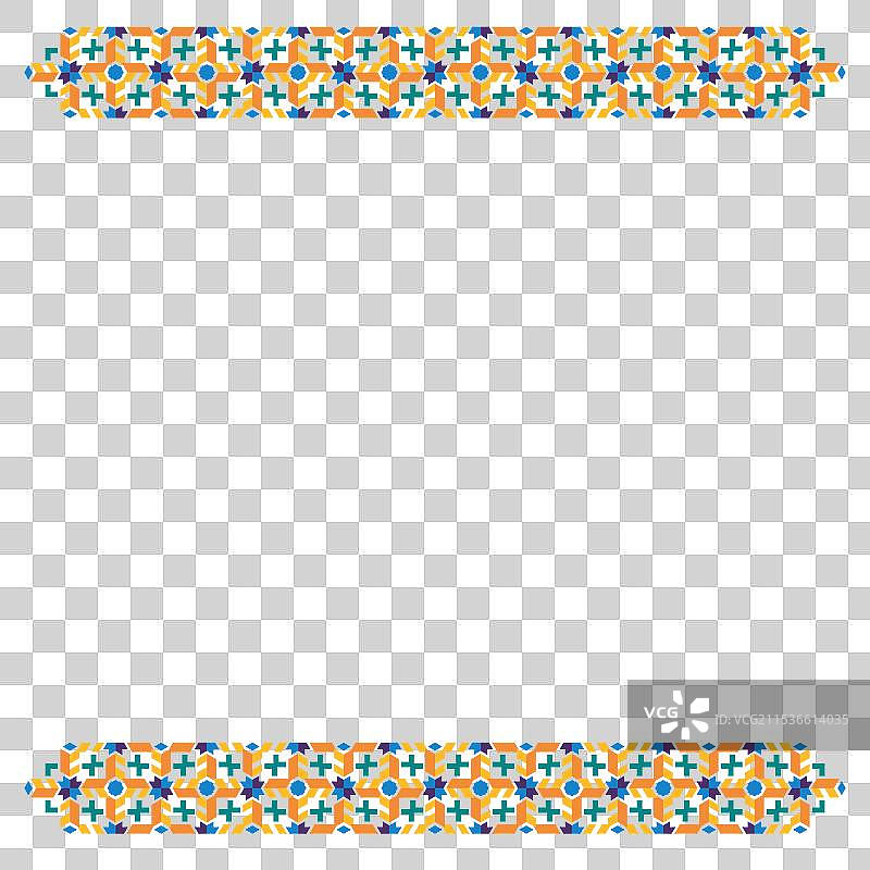 美洲原住民边界设计图片素材