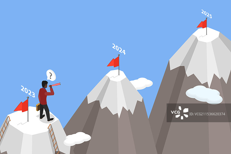 商务的三维等距平面图图片素材