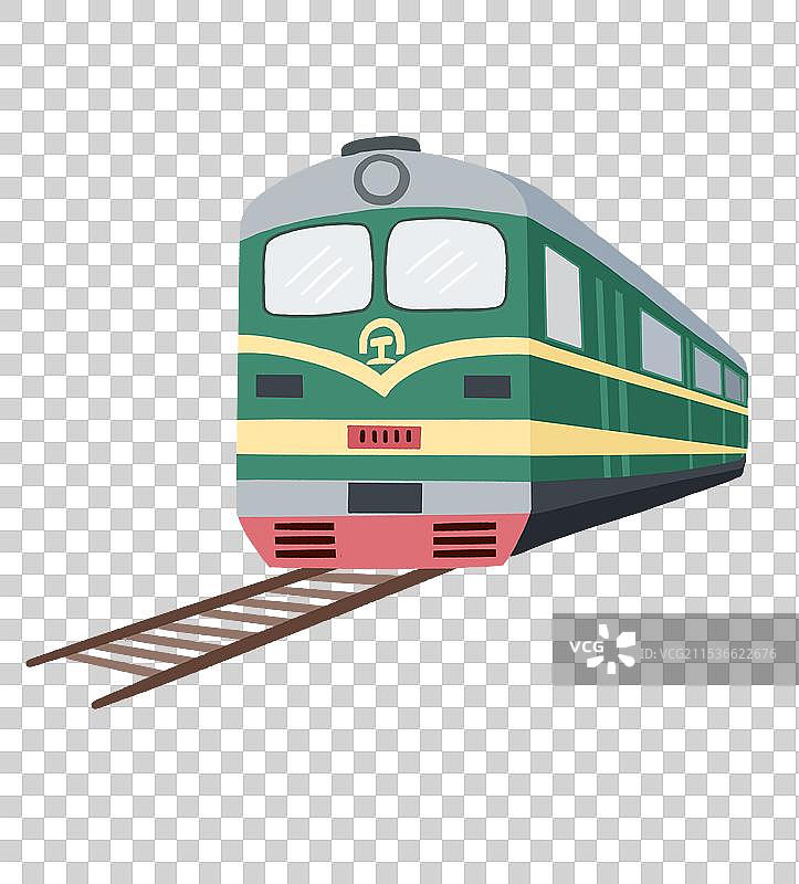 绿皮火车图片素材