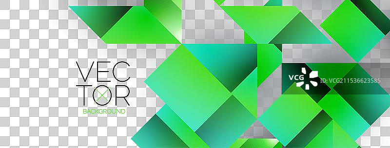 白色背景上的几何纯粹性 - 线条与方形图片素材