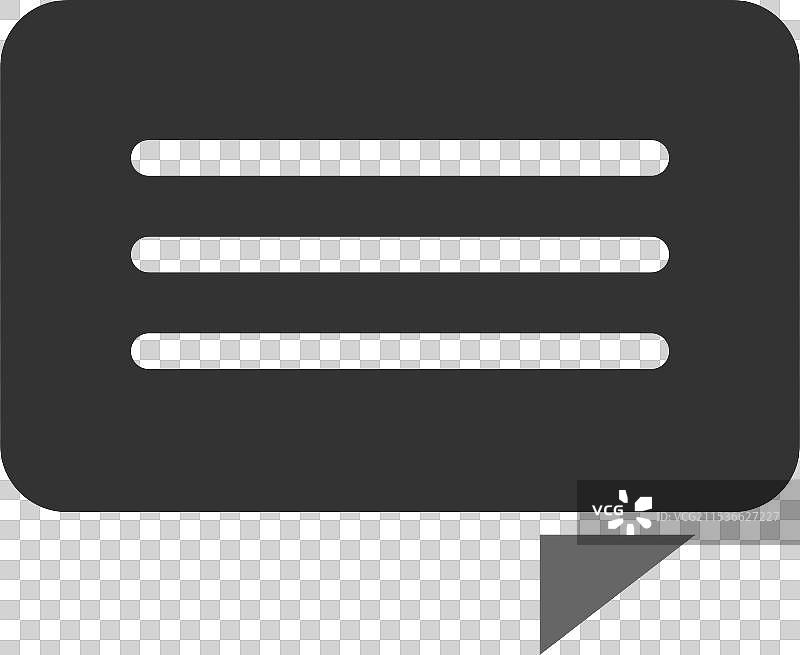 聊天图标标志设计模板，孤立展示图片素材