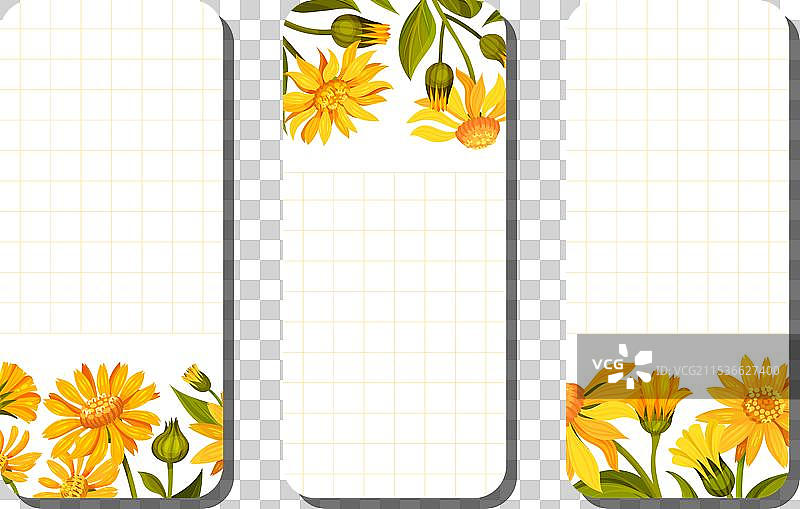 阿尔尼卡草自然风格的笔记本设计，背景为草地图片素材