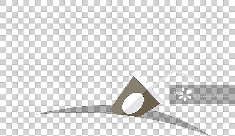 垃圾不可回收材料的贡献图片素材