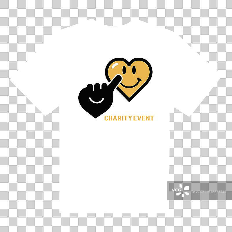 鼓舞人心的慈善日艺术作品图片素材