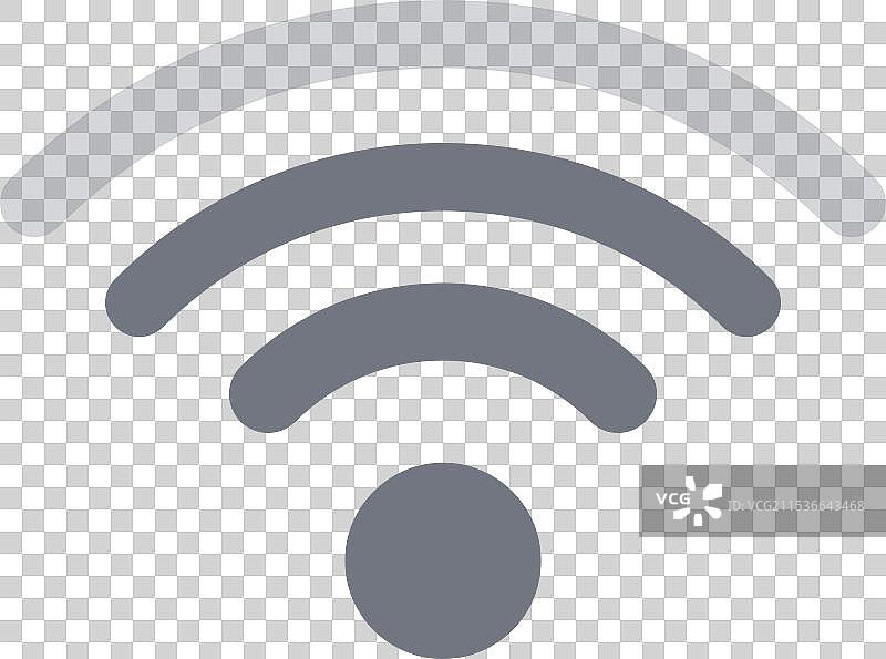 智能手机的WiFi和电池图标图片素材