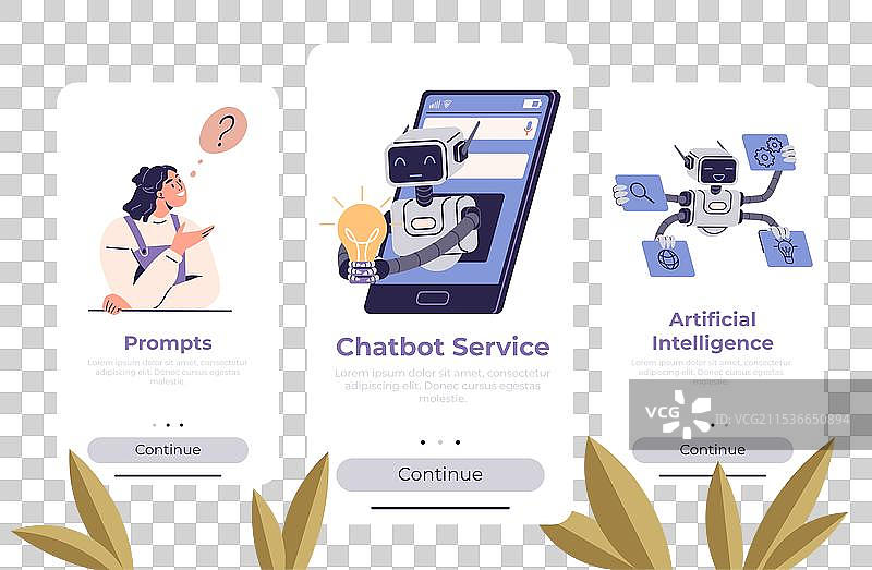 人工智能和聊天机器人技术提升用户体验图片素材