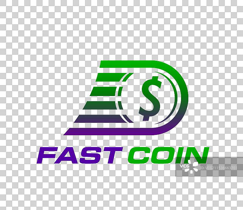 快速转账和现金兑换的快钱图标图片素材