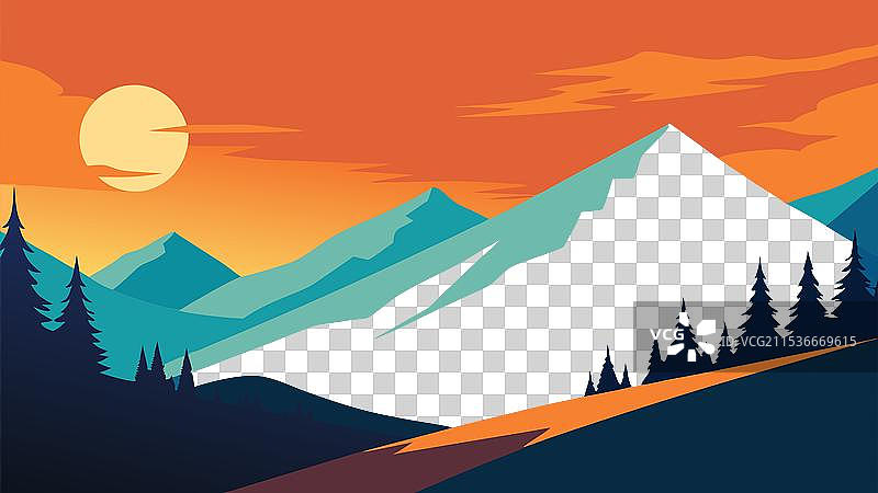 克里米亚山脉的阳光明媚的夏季场景图片素材