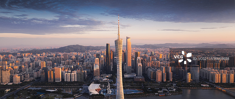 广州晨光中轴线图片素材